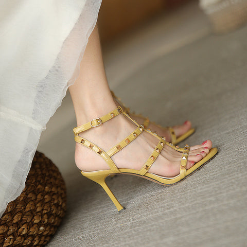 Popular Innovative Women's Summer Roman Rivet Sandals